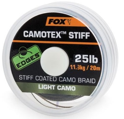 Plecionka FOX Camotex Light Stiff 25lb - 20m