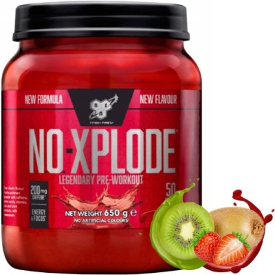 BSN No-Xplode Red Rush 650g przedtreningówka smak green burst
