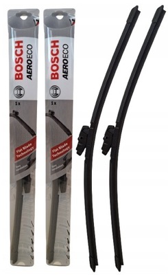 SET 2 PCS. WIPER BLADES FLAT AEROECO BOSCH MAZDA 5 V CR19  