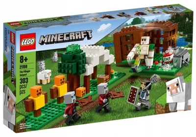 KLOCKI LEGO MINECRAFT KRYJÓWKA ROZBÓJNIKÓW 21159