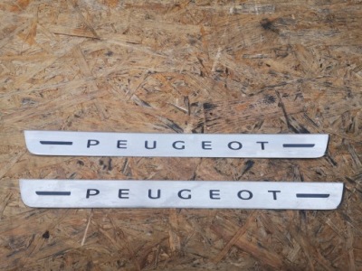 Peugeot 208 ii молдинг порог накладка 9828373080 фото №1