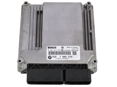 ECU BMW X5 E70, X6 E71 DDE7806976 0281014437 