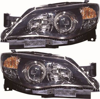 REJILLAS FAROS SUBARU IMPREZA '08-'13 JUEGO DEPO  