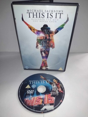 MICHAEL JACKSON'S THIS IS IT DVD