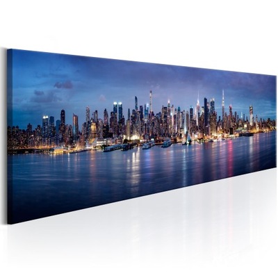 OBRAZ NOWY YORK PANORAMA 135x45cm d-B-0179-b-a