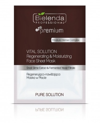 BIELENDA pure solution face mask Regenerująco-nawi