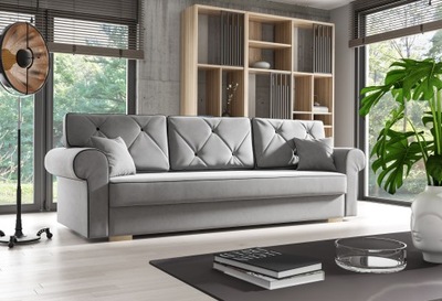 CHESTER Kanapa SOFA PRL pikowana princess SKANDI