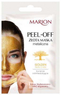 Maska Złota Metaliczna PEEL-OFF GOLDEN SKIN CARE