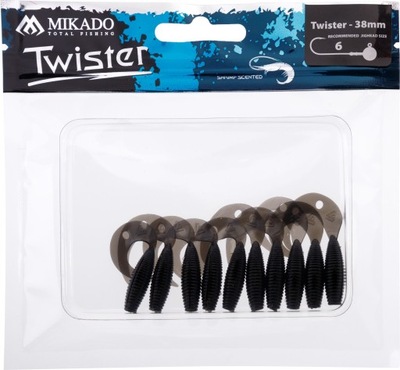 GUMA MIKADO PRZYNĘTA TWISTER 38mm 0.6g BL 1szt