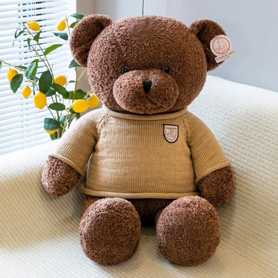 Bear doll teddy bear plush toy pillow hug bear
