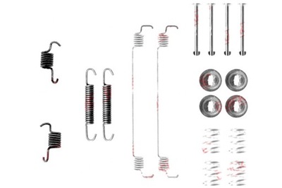 QUICK BRAKE КОМПЛЕКТ МОНТАЖНЫЙ КОЛОДОК ТОРМОЗНЫХ BENDIX NISSAN