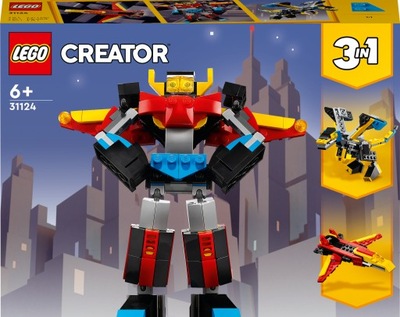 LEGO CREATOR Super Robot 3w1 31124