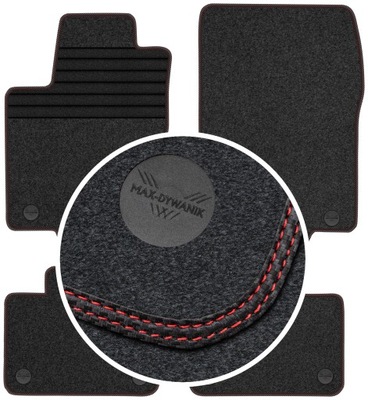 MERCEDES GL X166 12-15 ALFOMBRILLAS DE FELPA PARA COCHE  