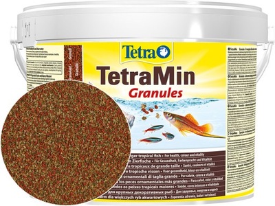 TETRA TetraMin Granules 10l Tonący pokarm ryb