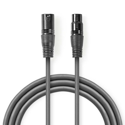 XLR wt - XLR gn 1.5m kabel mikrofonowy Nedis