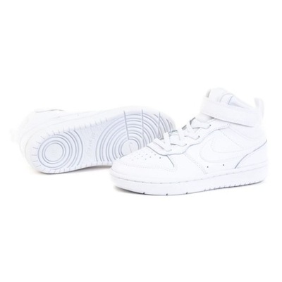 Buty Nike Court Borough Mid 2 Jr CD7783-100 r.33