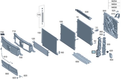 Воздуховод воздуха правая mercedes glc ii x254 фото №1