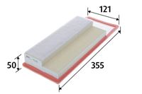 Valeo фильтр воздуха панельный fiat grande punto фото №1