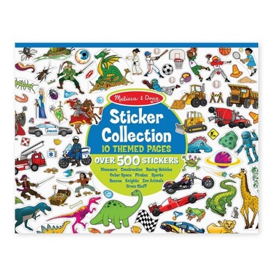 MELISSA&DOUG ZESTAW NAKLEJEK DLA CHŁOPCÓW 500