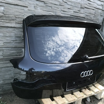 Q7 4l кришка багажника задня czarna без оснащення фото №1