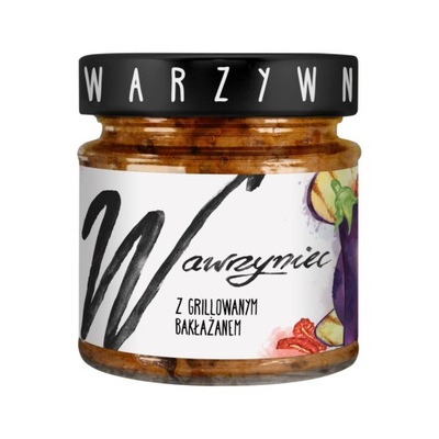 WAWRZYNIEC Pasta warzywna z grillowanym bakłażanem