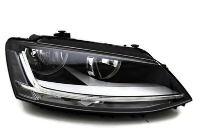 Vw jetta 2014-17 фара правый новый с led фото №1