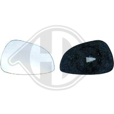 Скло вкладиш дзеркало ford b-max 12- фото №1