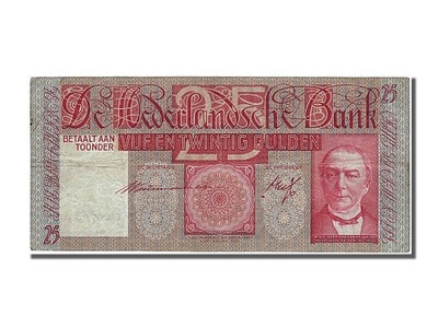 Banknot, Holandia, 25 Gulden, 1935, 1935-06-22, AU