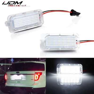 BLANCO DIODO LUMINOSO LED PLACA REJ.FORD EXPLORER/ESCAPE/FUSION  