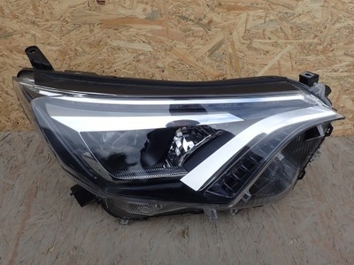 Лампа права фара full led toyota rav4 iv lift фото №1