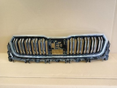 Решётка радиатора решётка радиатора решётка радиатора skoda kodiaq 565 lift 21- фото №1