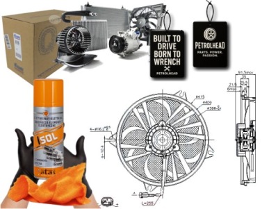 Вентилятор радиатора с корпус citroen xsara pic #petrolhead pro+ kit4 фото №1