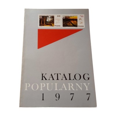 Katalog popularny znaczków pocztowych 1977.