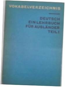Vokabelverzeichnis deutsch ein lehrbuch -