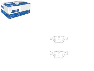 Гальмівні колодки гальмівні керамічні bmw 5 f10 5 f11 1. фото №1