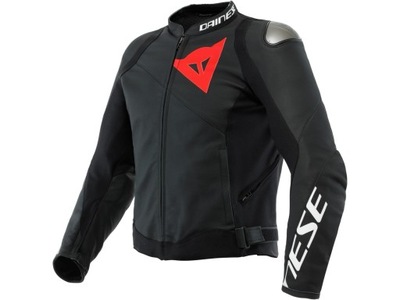 Dainese SPORTIVA Black Kurtka skórzana