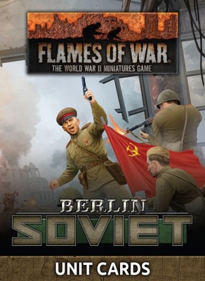 FoW Soviet Berlin Unit Cards
