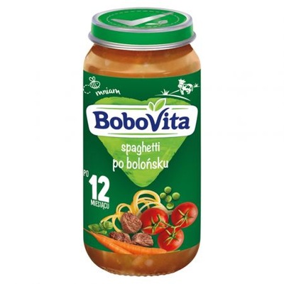 Bobovita Obiadek Spaghetti po bolońsku 1-3 lata