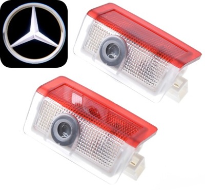 MERCEDES-BENZ DIODO LUMINOSO LED LOGOTIPO PROYECTOR A CLASE W177 W176  