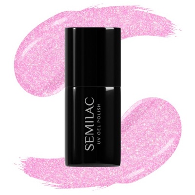 SEMILAC LAKIER HYBRYDOWY DO PAZNOKCI 498 PRIMAVERA PINK 7ml