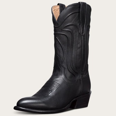 Tecovas Womens The Jamie Midnight Calf Black