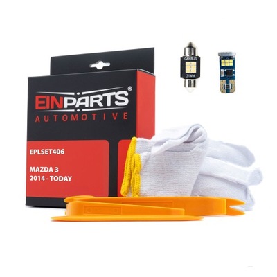 Набір led салону +ароматизатор do mazda 3 фото №1