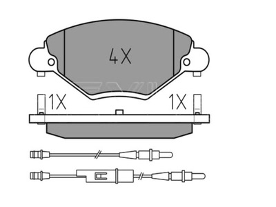 ZAPATAS DE FRENADO MEYLE PARTE DELANTERA CITROEN C5 PEUGEOT  