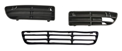 3x решётка радиатора решётка радиатора w бампере kpl перед vw bora 98-05 фото №1