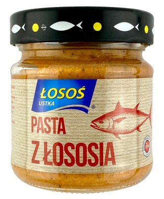 Pasta z łososia 170g Łosoś SŁOIK