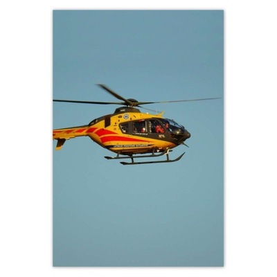 Naklejki 62x93 Helikopter EC135 LPR