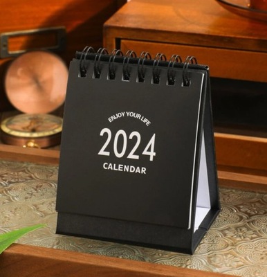 Mini Kalendarz na biurko 2024 (z naklejkami)