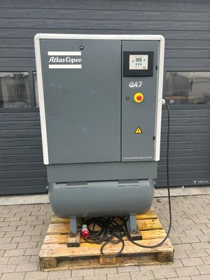 KOMPRESORIUS SRUBOWY ATLAS COPCO 7.5KW GA7 KAESE 