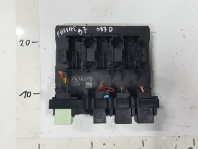 Vw passat b7 10-14r модуль bcm блок управления бортовой сетью 3aa937087d фото №1