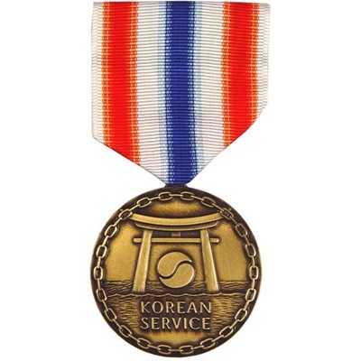 MEDAL USA ARMY KOREAN SERVICE Medal